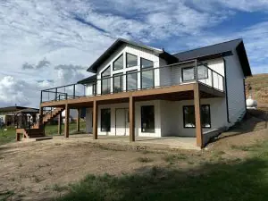 Custom Walk out Moose Jaw New Home lake life 6
